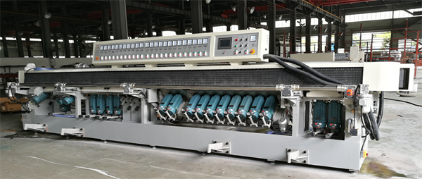 Lots of 20-30 motors edging mitering machine made for glass and crystal processing